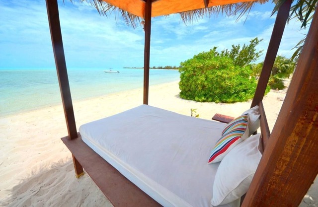 Gemütliches Strandhaus am Kite Boarding Beach, mit privatem Pool und Kajak.
