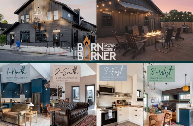 Barn Burner: Luxe Space for 29 ppl in Downtown Nashville, IN