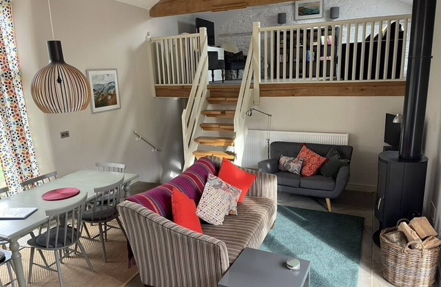 Barn conversion in rural location with total peace and tranquility.