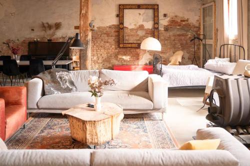 BarnLoft mit Whirlpool & Kamin