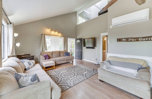 5 Acres & Deck: Scenic Greenwood Home w/ Mtn Views