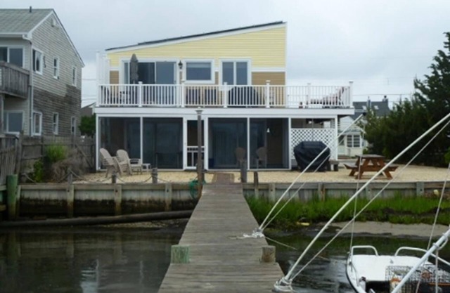 Bayfront Condo. Ship Bottom. Beach Badges. WIFI. Washer & Dryer. Enjoy the views from this.