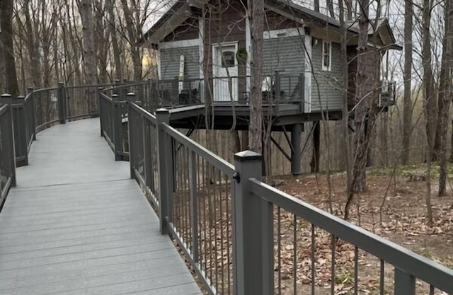 Be at home in the trees.
