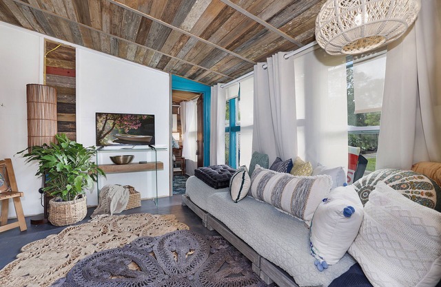 Strand-Casita mit Baumhaus. Gemütlich, handgefertigt. 10 Minuten. nach Mayo