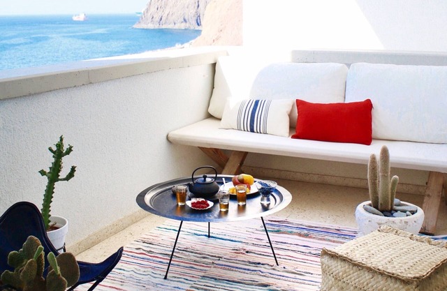 Beach hideaway apartment with modernist design