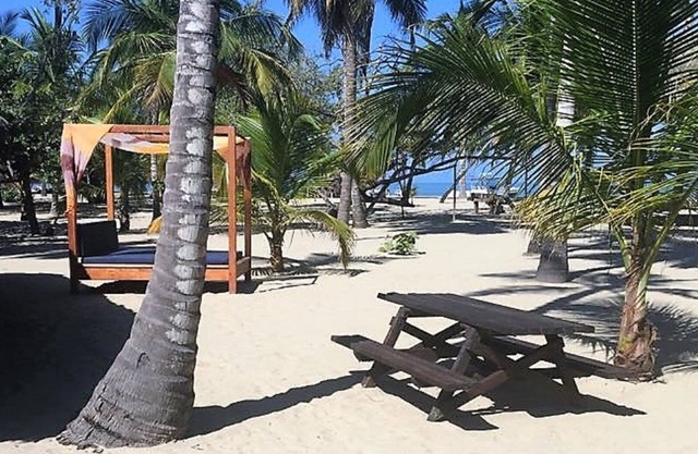 Strandhaus in der kolumbianischen Karibik