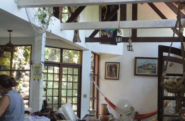 Beach Site With Waterfalls