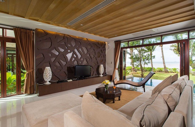 Blick auf den Strand Amatapura Villa 10