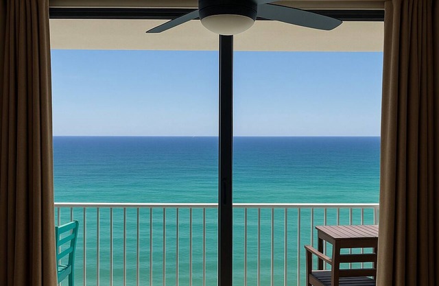 Beachfront condo on 17th floor at Tidewater Resort