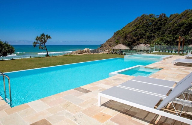 Blick auf den Strand Escapes ~ Beach Mansion