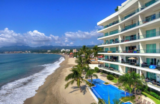 Bucerias Golden Zone Penthouse am Strand Agua Azul Wifi, Sat. Fernseher