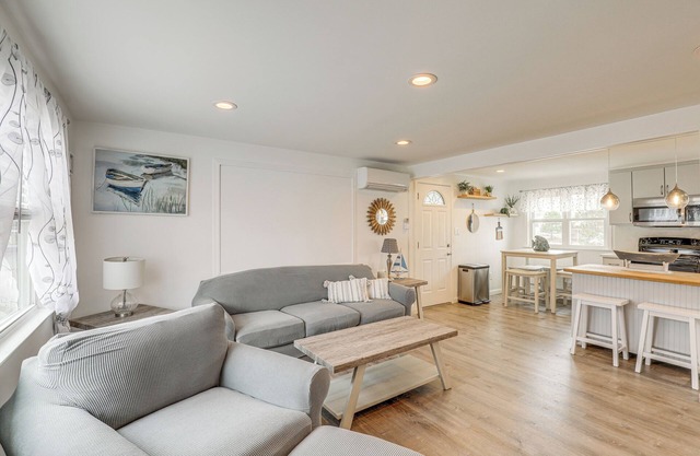 Beachfront Salisbury Retreat w/ Fire Pit & Grill