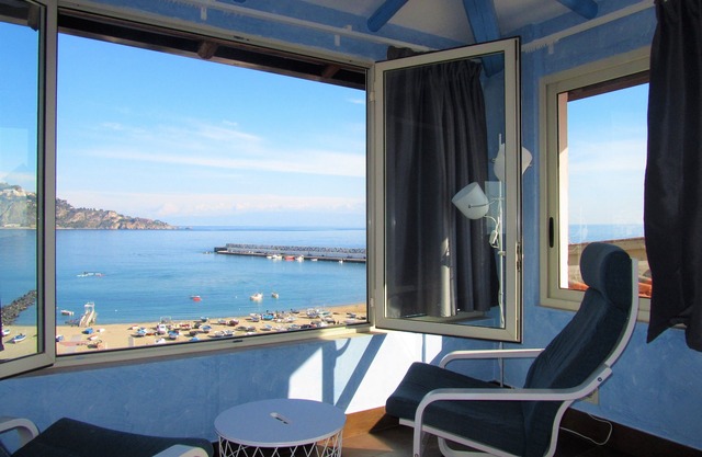 Superior Suite am Strand mit bester Aussicht, WLAN und Parkplatz