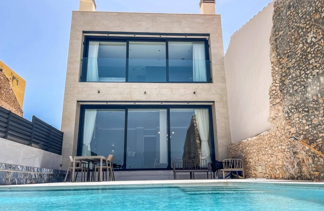 Beachfront villa at Playa Levante Cabo de Palos