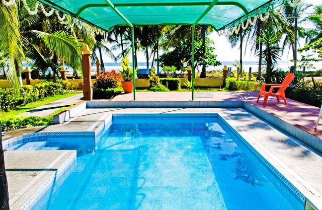 Strandvilla I Jacuzzi Pool Jacuzzi I Blick auf den Sonnenuntergang