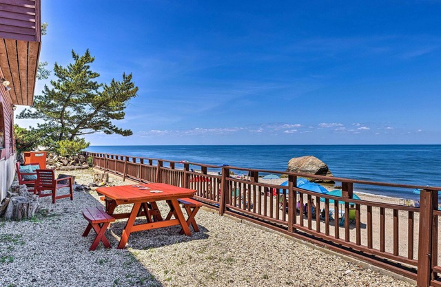 NEW! Beachfront Wading River Home w/ Deck & Grill!