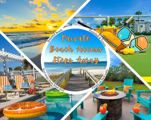 Beachside Bliss Upscale Townhome Steps to Beach