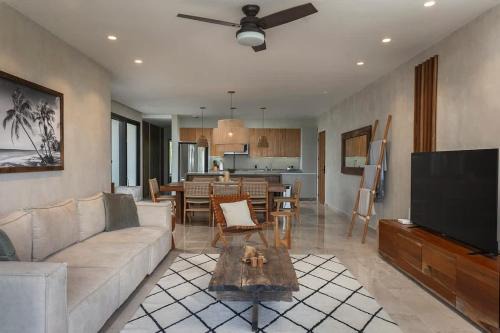 Beachview apartmet at Tankah bay