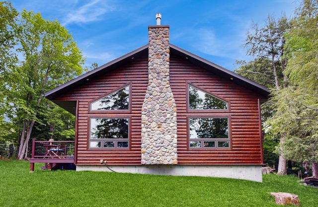 Beacon Point | Lakeside cabin in Presque Isle with a firepit and water access
