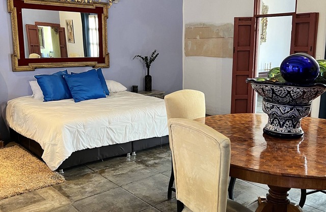 Beautiful XVII century home, one block from Amparo Museum, best location in town