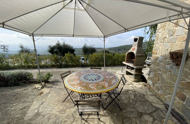 Alleinstehendes Ferienhaus mit Klimaanlage, W-LAN, TV, Terrasse, Panoramablick, Parkplatz