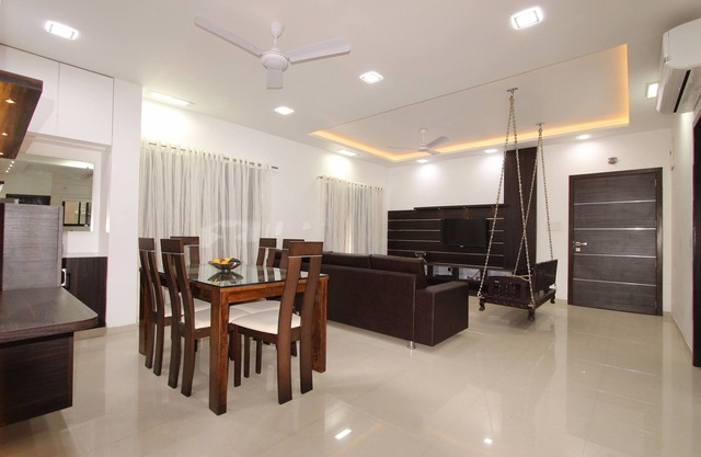 Schöne 3-Zimmer-Wohnung in der Nähe von Crystal Mall, Kalawad Road, Rajkot