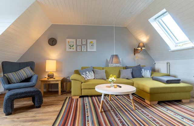 Schöne 50qm große Fewo für 2 Personen im 1.Obergeschoss mit Dachterrasse