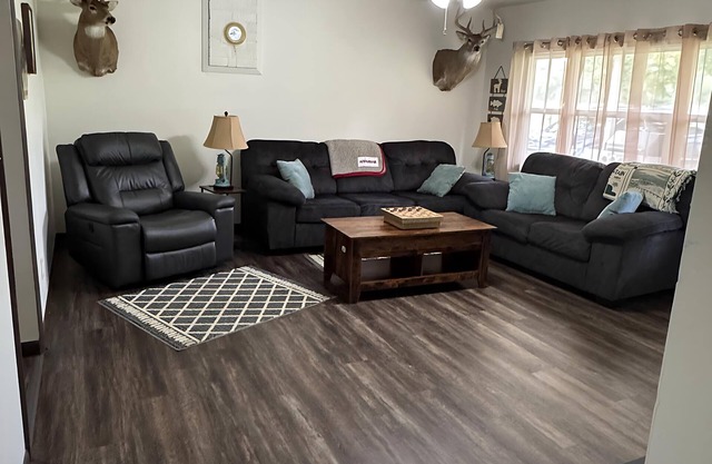 Beautiful and peaceful home located just 10 minutes from the White River!