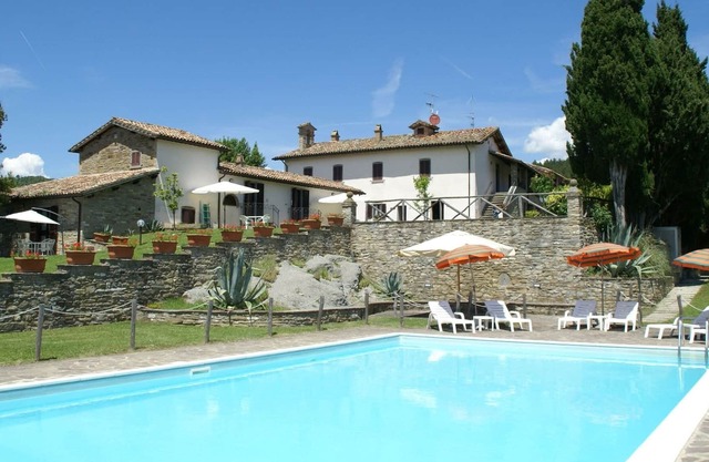Schöne Ferienwohnung mit eig. Terrasse in Città di Castello