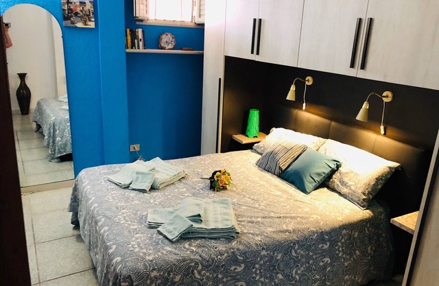 Schöne Wohnung 150 m vom Strand entfernt mit eigenem Dach und Meerblick