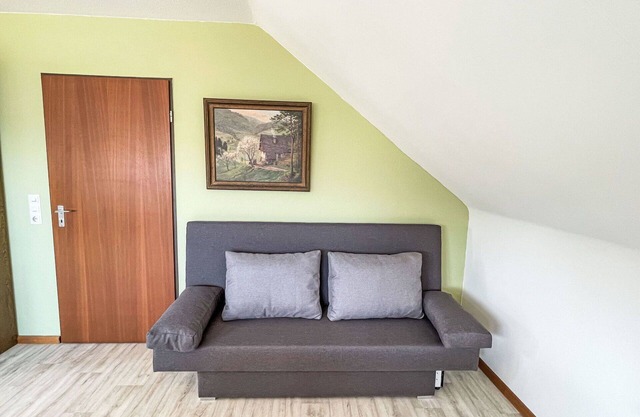 Angenehme Wohnung für 3 Gäste mit W-LAN, TV, Balkon, Panoramablick und Parkplatz