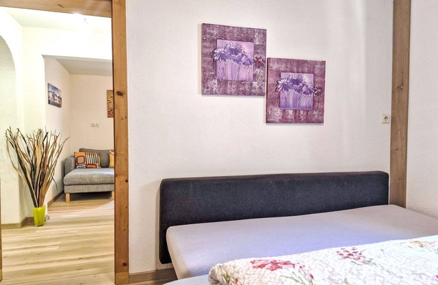 Gemütliche Wohnung für 4 Gäste mit W-LAN, TV, Innenhof und Haustiere erlaubt