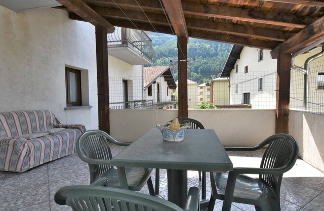 Schöne Wohnung für 7 Leute mit W-LAN, TV, Terrasse und Parkplatz