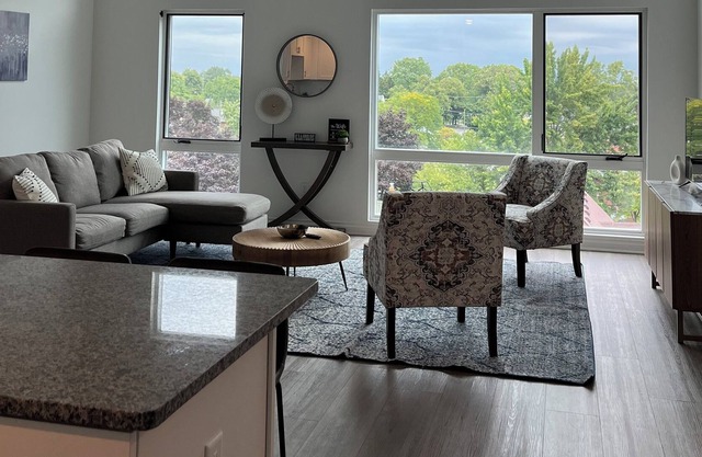 Beautiful apartment located at the center of Wyandotte. Stay at the W Lofts!