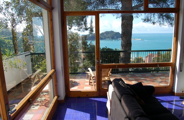 Villa Roberta: schöne Whg, traumhafte Aussicht auf die Bucht von Sestri Levante
