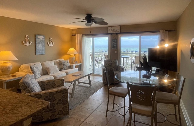 Beautiful beachfront condo with shared pool and beach access