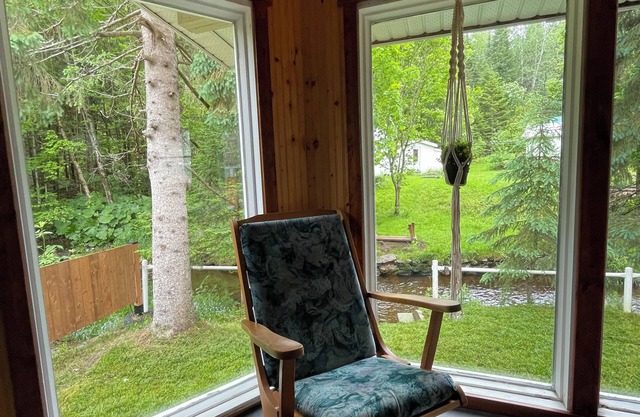 Beautiful chalet near a stream for a calm and quite retreat