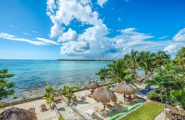 La Iguana Unit 8: 2 BR, 2 BA Eigentumswohnung in Akumal, Schlafmöglichkeiten für 4