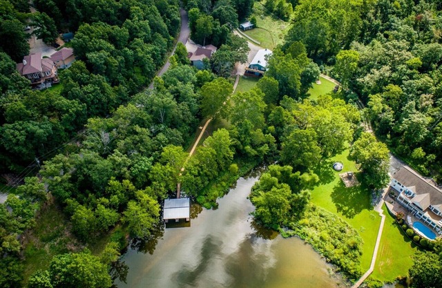 Beautiful country home on three acres and three hundred feet of waterfront..