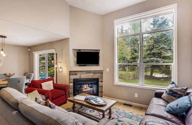 Beautiful downtown townhouse with patio, grill, firepit, fireplace, washer/dryer