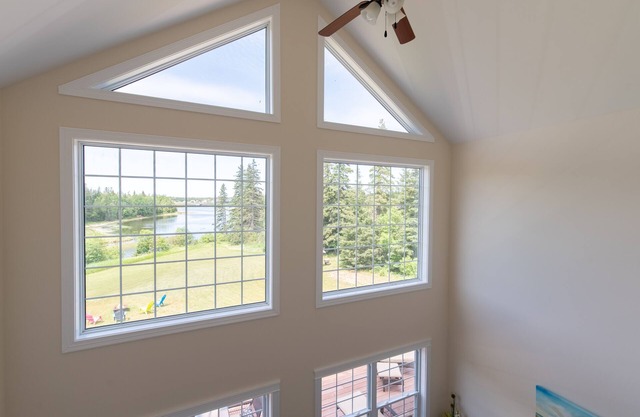Beautiful four bedroom home with waterview, outdoor hot tub, and fire pit