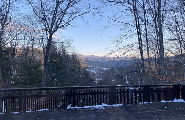 Beautiful Green Mountain views near Killington