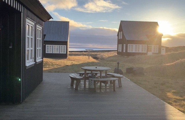 Beautiful home between glacier and sea, Iceland