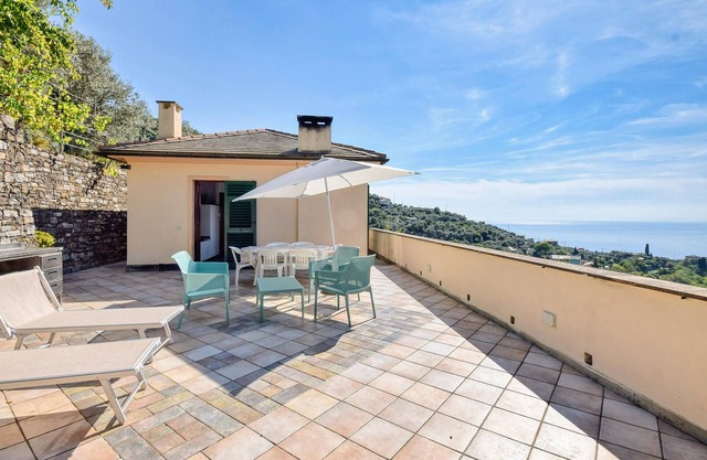 Schönes Haus in Recco mit Meerblick