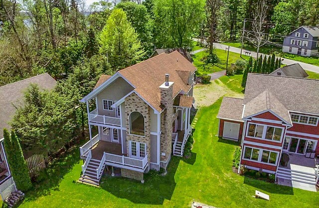 Beautiful home in protected cove on Keuka Lake!