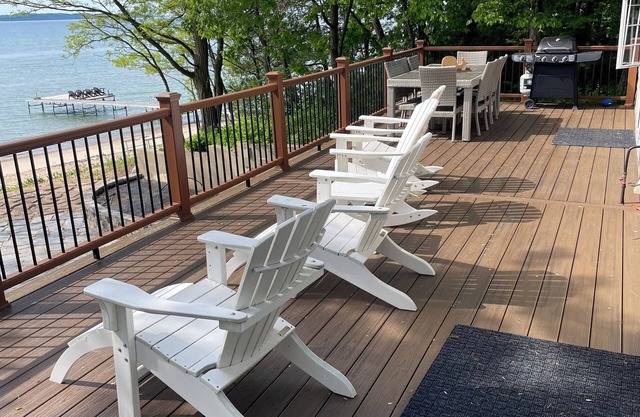 Beautiful home on the shores of East Grand Traverse Bay, Michigan.