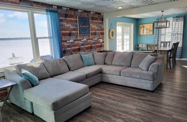 Beautiful home on the Back Bay of Lake Superior near Bay Mills Resort and Casino