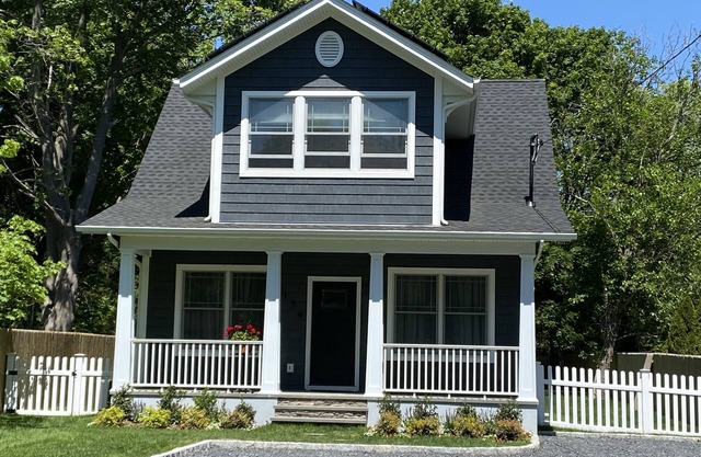 Beautiful home with heated saltwater pool in the heart of the North Fork!