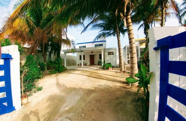 Schönes Haus am Strand