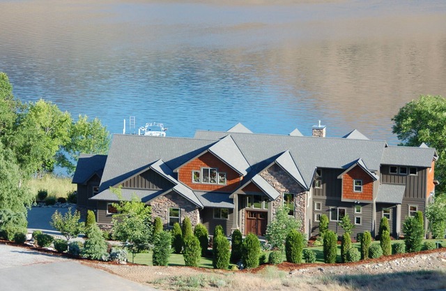 Schöne Lake Front Ferienhaus - Schlaf 11